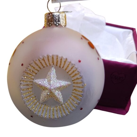 Old World Christmas Angel & Star Glass Ornament - Picture 2 of 8